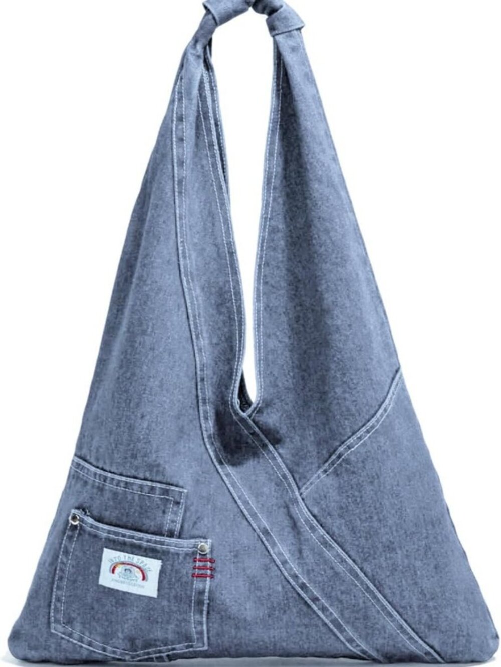 Trendy Denim Handbag for Women | Foldable Jean Purse & Cute Canvas Tote Bag